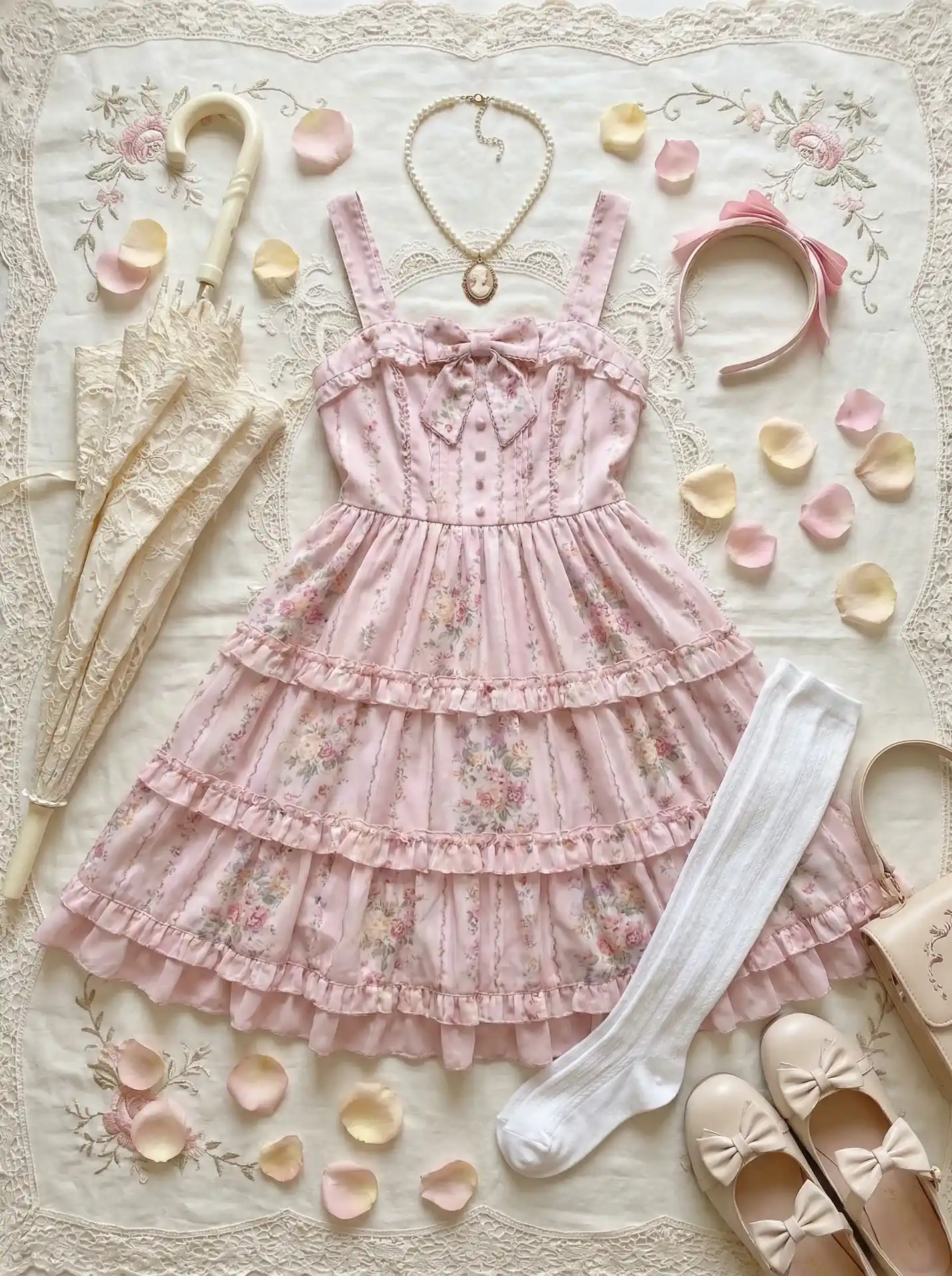 小萝莉 Lo娘甜美系穿搭日记