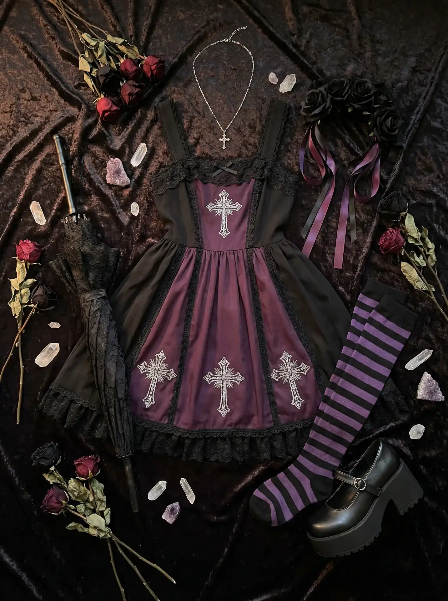 小萝莉 Lo娘哥特系穿搭日记